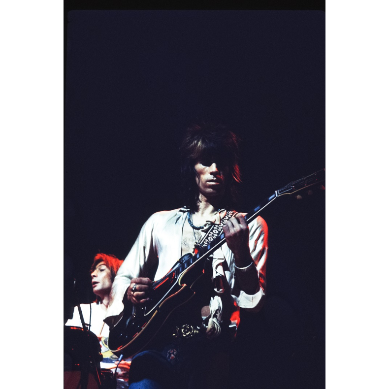 Keith Richards and Charlie Watts - Rolling Stones at MSG 27 July 1972 