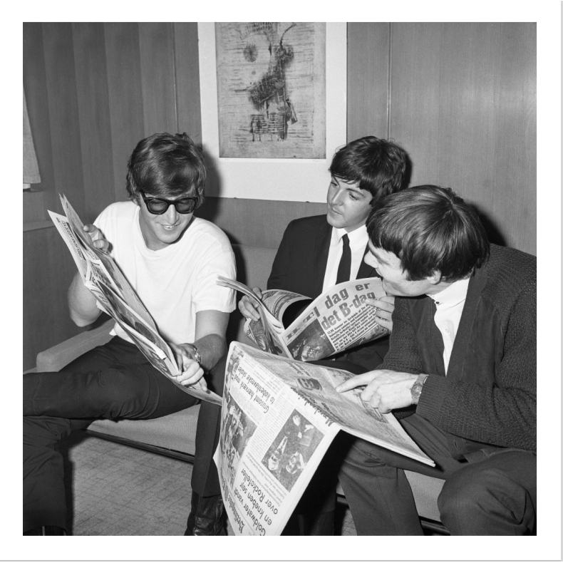 The Beatles in Denmark  ART PRINTS